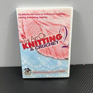 The Art Of Knitting and Crochet 2 (DVD 2005) TriCoast Studios Felting Yarn
